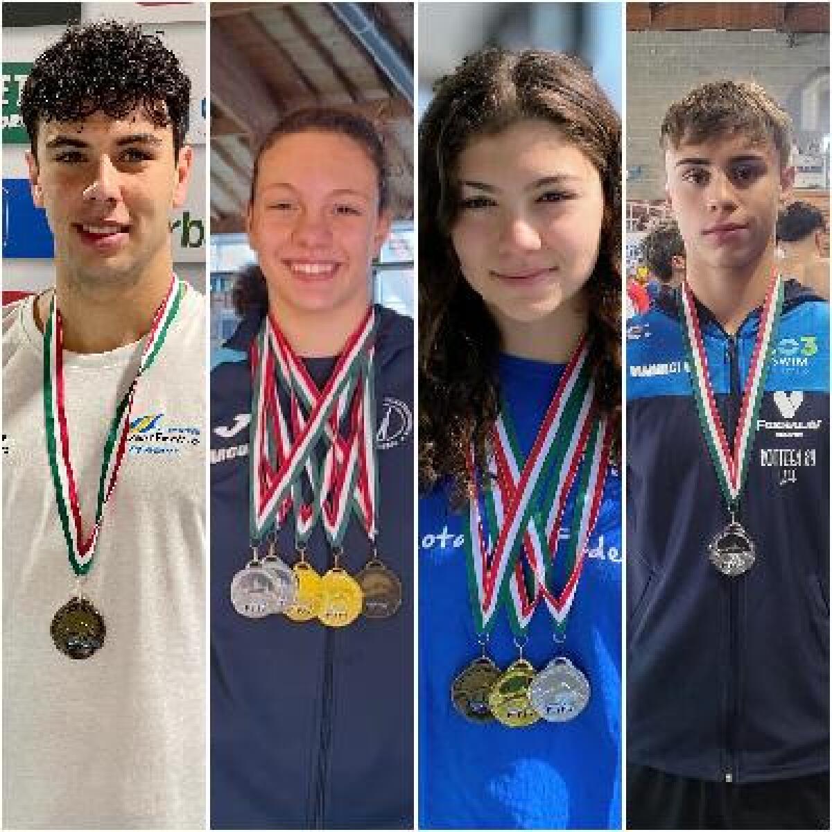 Successo strepitoso al Criteria di Riccione: I Fantastici 4 trionfano con 4 titoli italiani e 12 medaglie - 