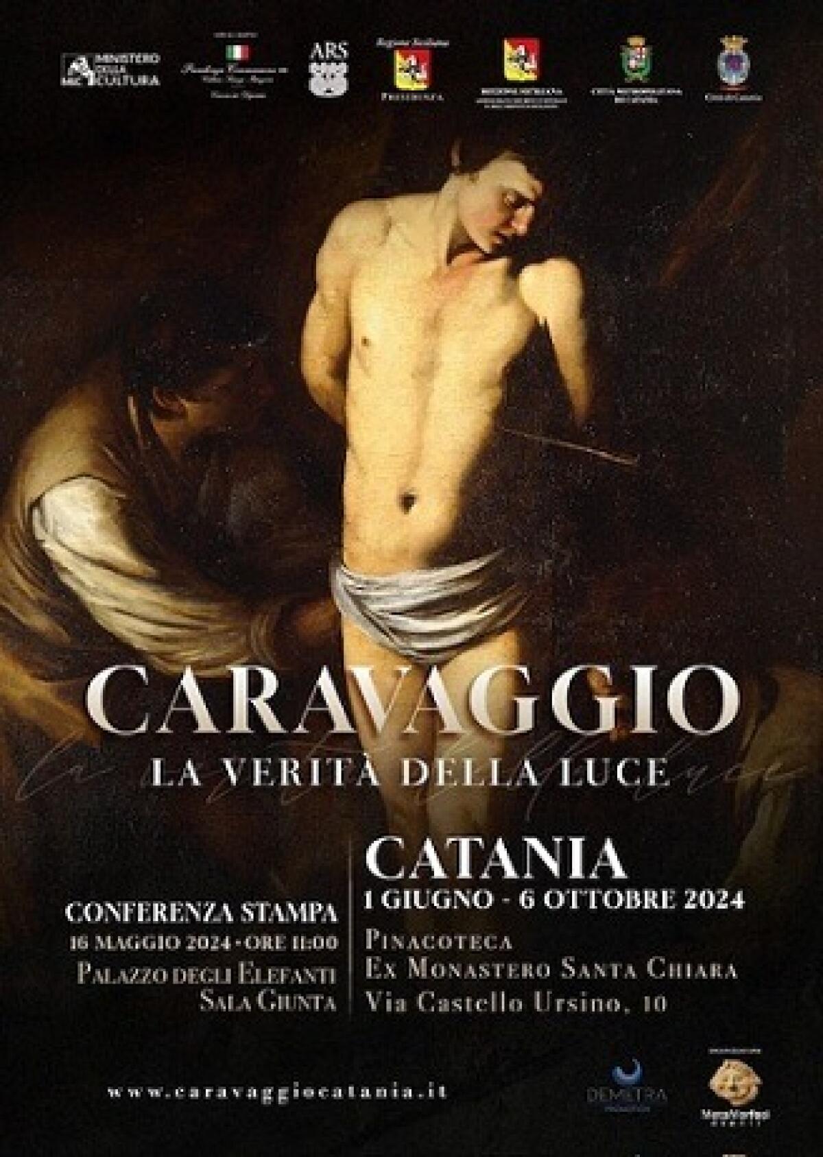 "Caravaggio: la verità della luce" sbarca a Catania: apertura mostra il 1 giugno - 