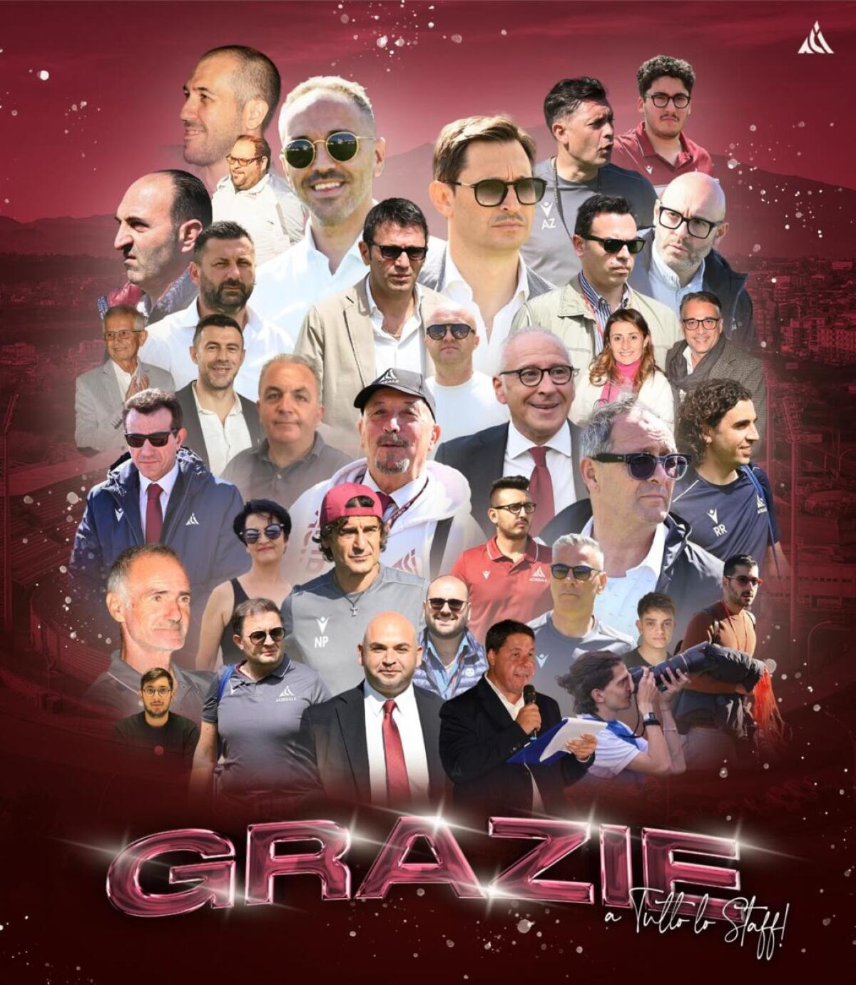 Un ringraziamento speciale al nostro Staff: il comunicato dell'Acireale Calcio. - 