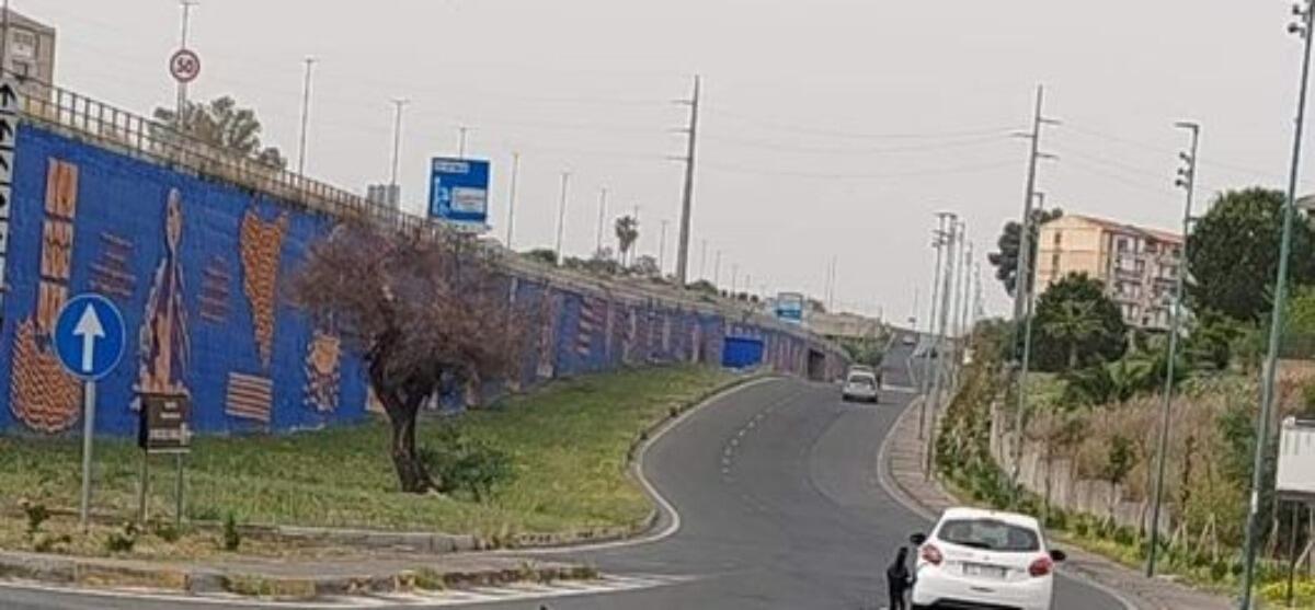 Succede (anche) a Catania e desta ancora stupore. A librino un nuovo "decoro" diventa virale - 