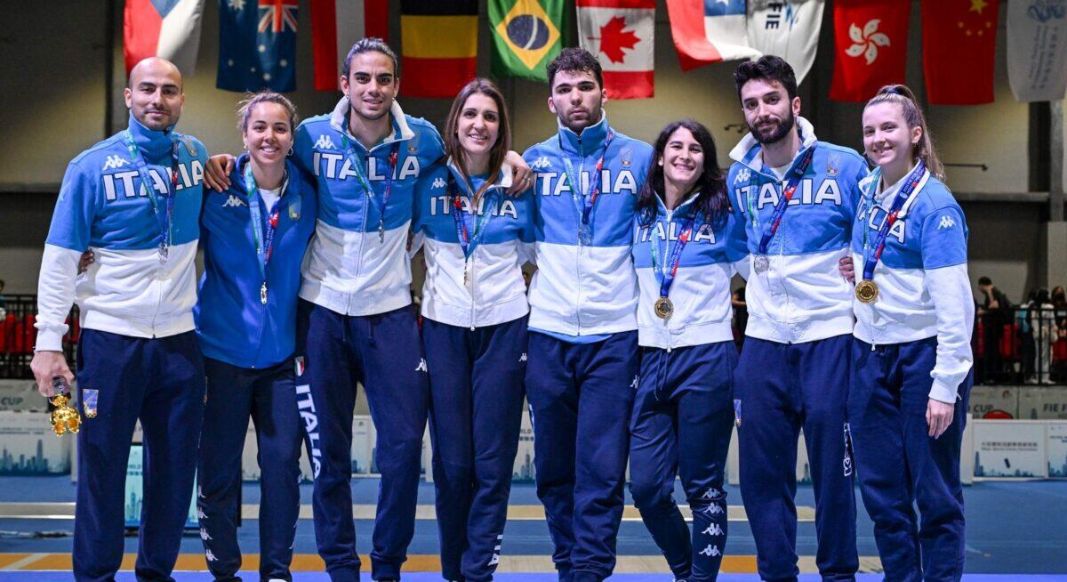Italia domina la Coppa del Mondo di Fioretto a Hong Kong - 