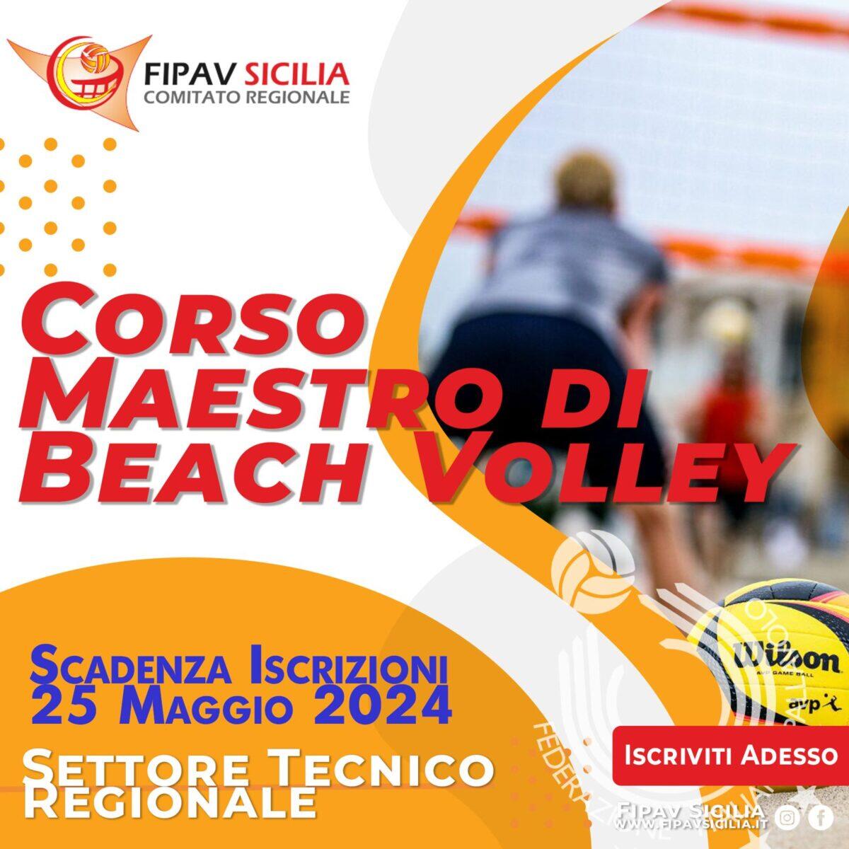 Corso Maestro Beach Volley - Stagione Sportiva 2023/2024 - 