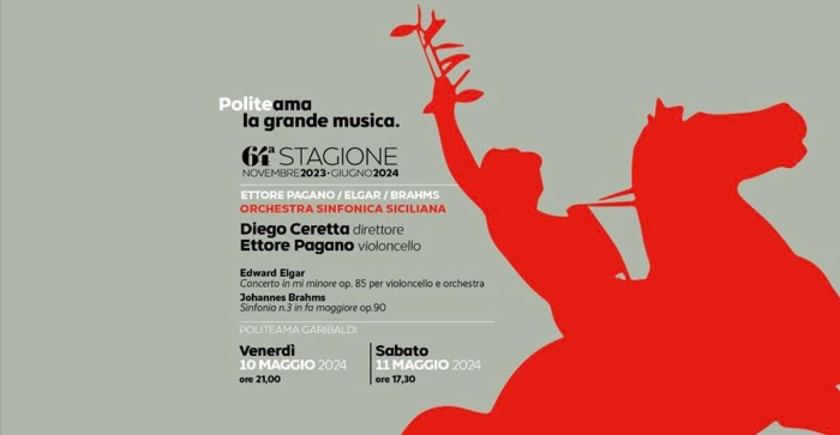 Concerto con Elgar e Brahms al Politeama Garibaldi di Palermo - 
