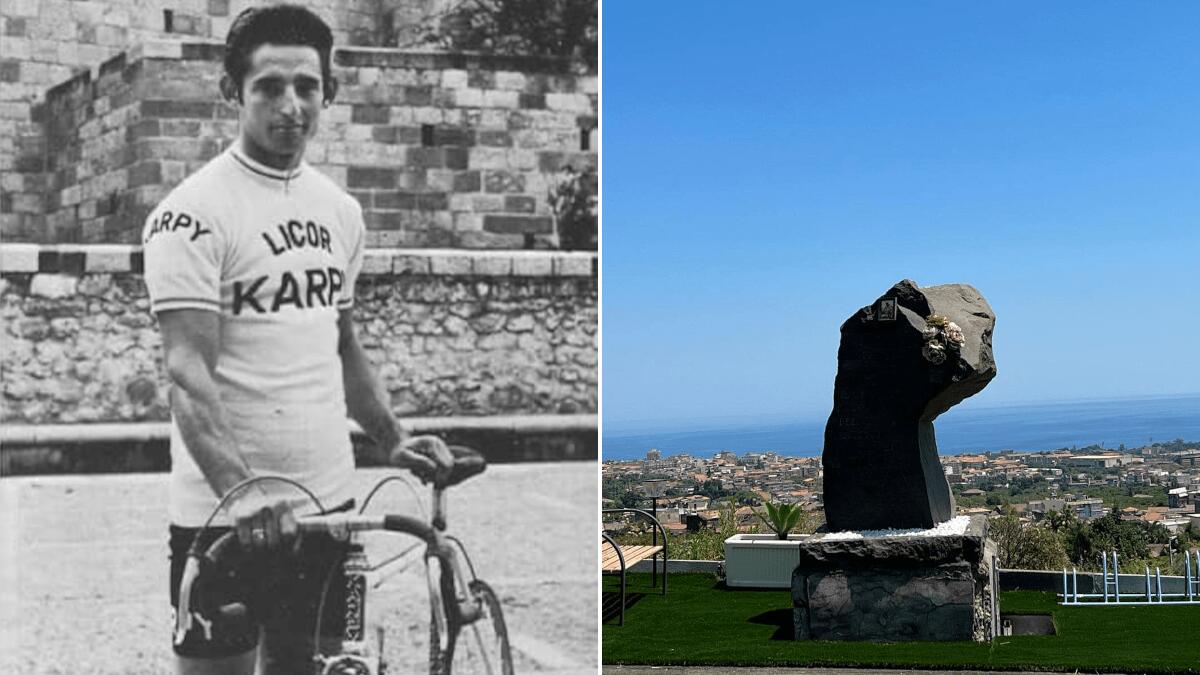 Intitolazione via nel Catanese in memoria del ciclista Juan Manuel Santisteban - 