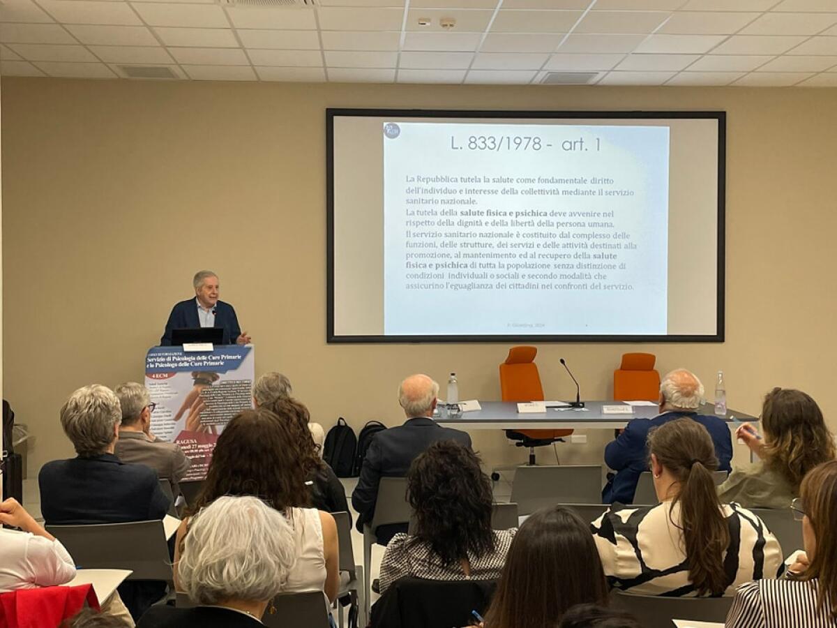 Seminario sulla legge dello Psicologo delle Cure Primarie: ASP di Ragusa pronta ad accogliere i nuovi bisogni psicologici - 