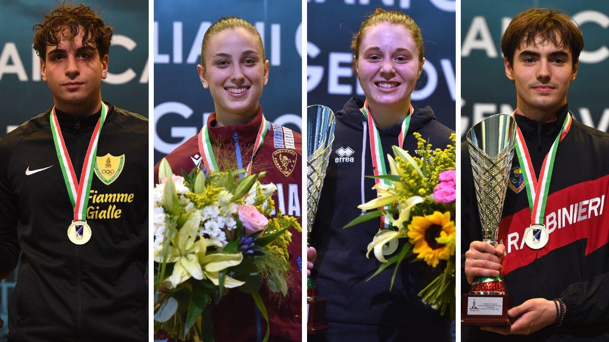 Trionfo degli Under 20 ai Campionati Italiani di Genova 2024 - 