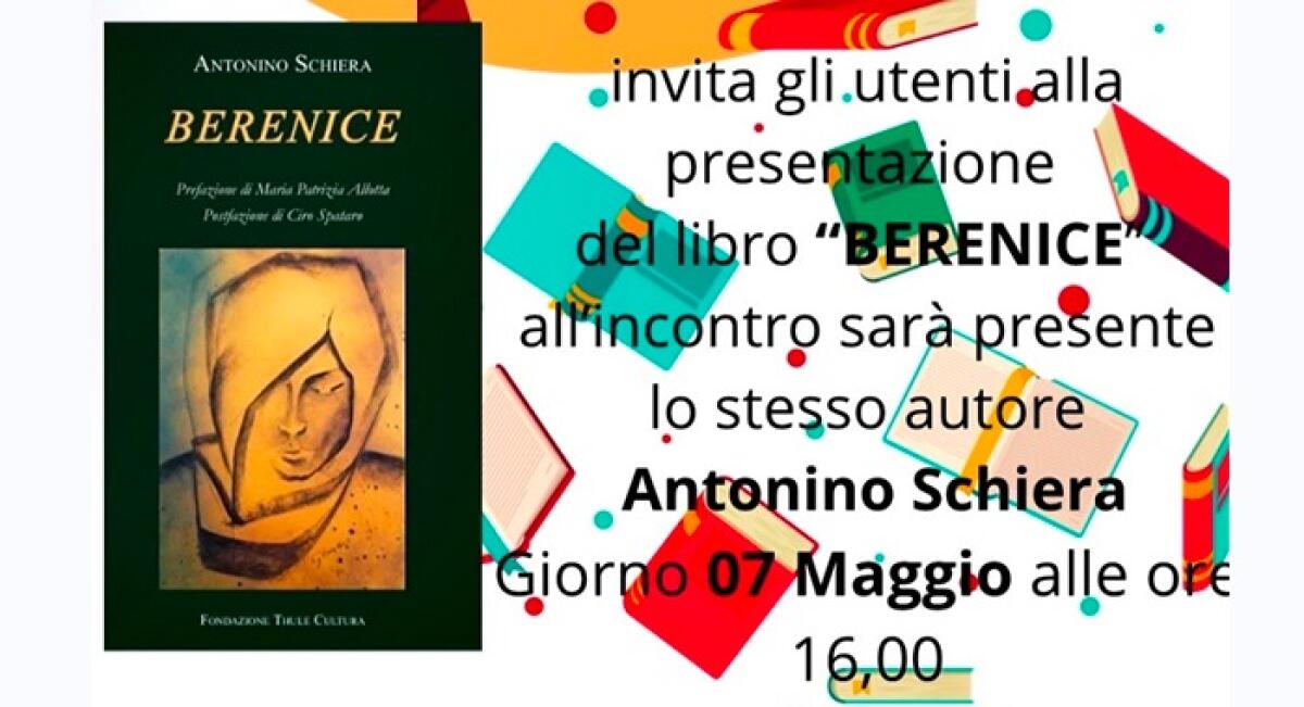 Presentazione racconto Berenice nella XIV edizione del Maggio dei libri a Palermo - 