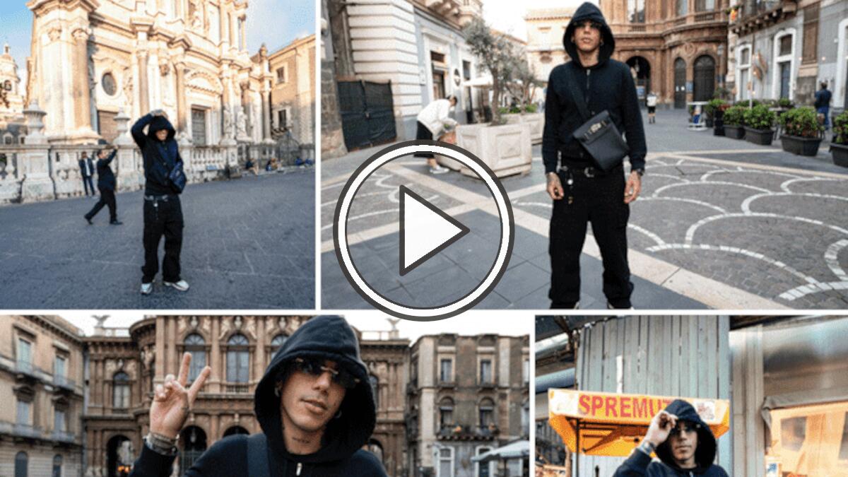 Sfera Ebbasta a Catania: il trapper più famoso d’Italia in giro per la città etnea [FOTO E VIDEO] - 