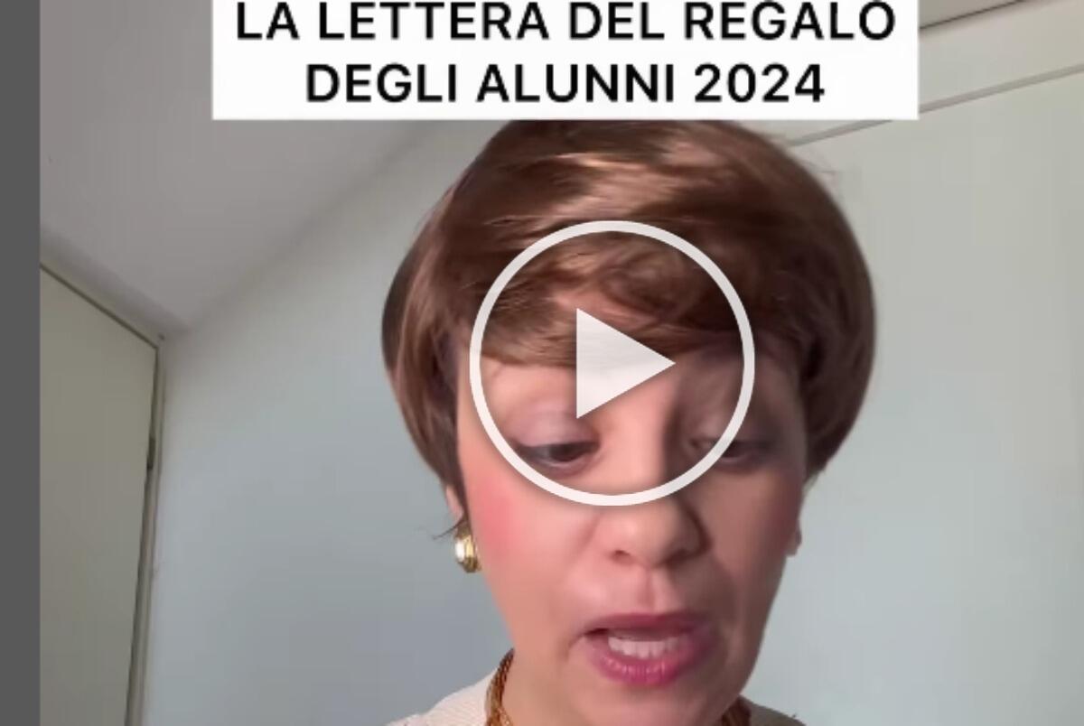 Fine anno scolastico, Chiara Anicito legge la "lettera alla maestra" [VIDEO] - 