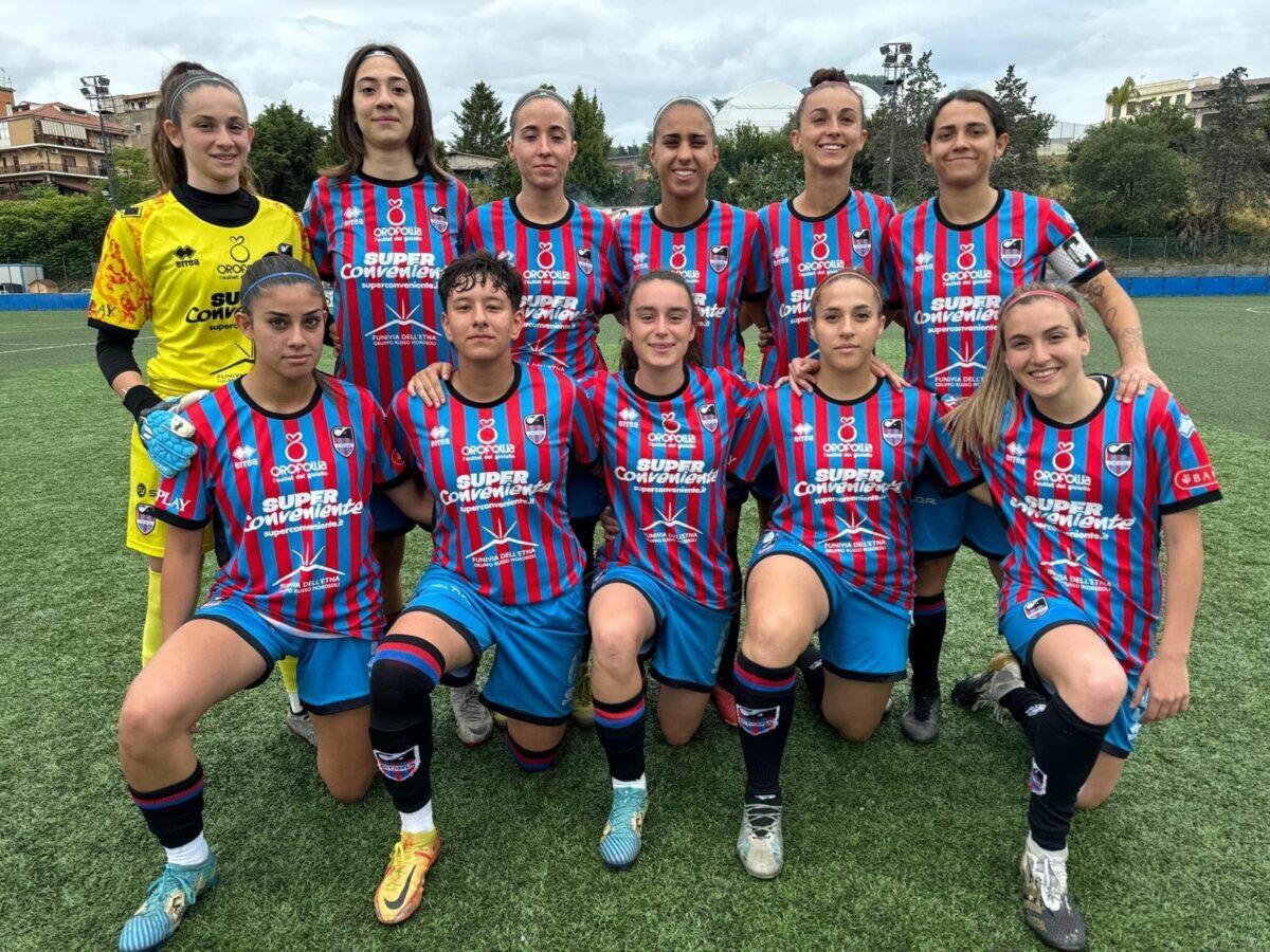 Catania Women conclude la stagione al sesto posto nel girone C della Serie C femminile - 