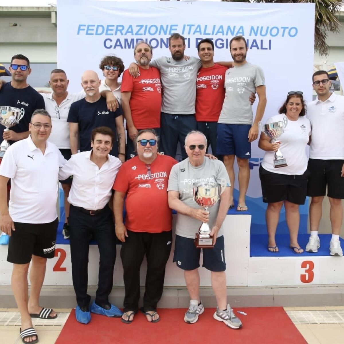 Successo della Poseidon ai regionali Esordienti B a Caltagirone - 