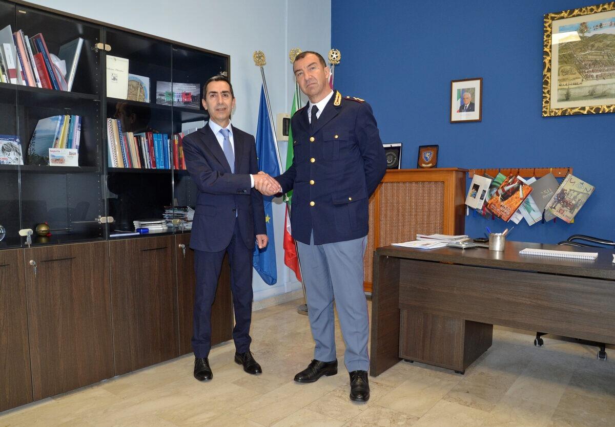 Presentato il nuovo dirigente del Commissariato di Ventimiglia. - 