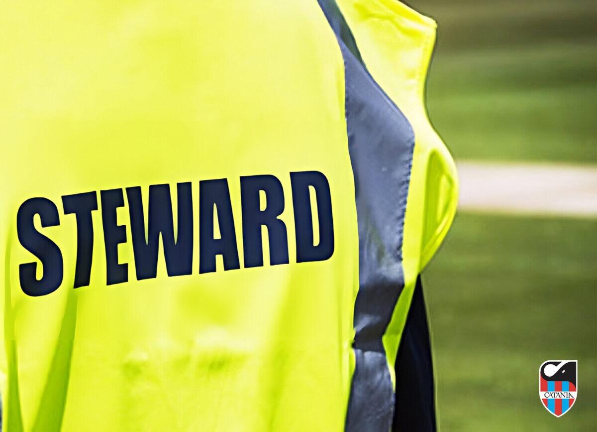 Selezione steward 2024/2025: Catania FC cerca personale per garantire la sicurezza negli impianti sportivi - 