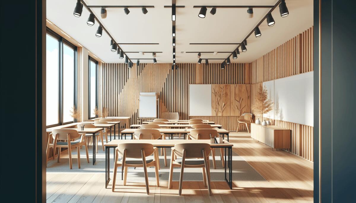 Come i pannelli acustici in legno migliorano l'ambiente di apprendimento in classe - 