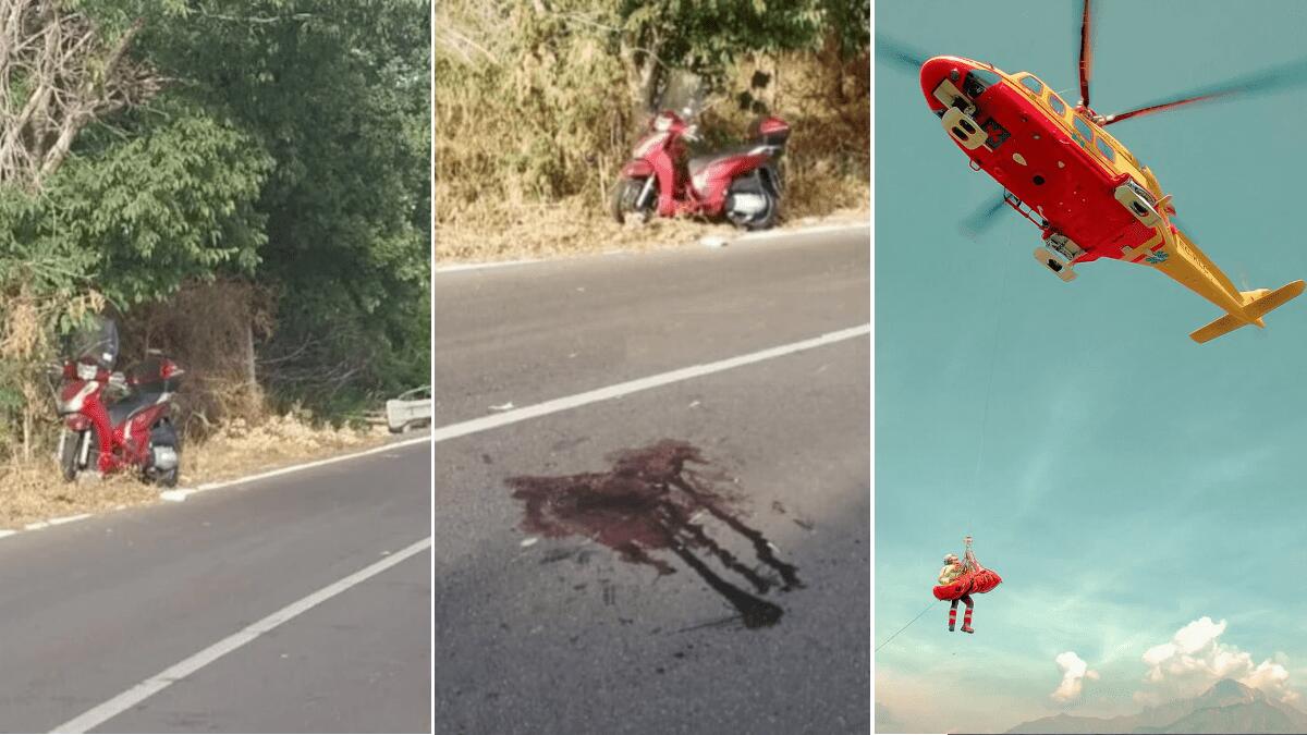 Grave incidente stradale sulla Strada Provinciale nel Catanese: scooterista in codice rosso - 