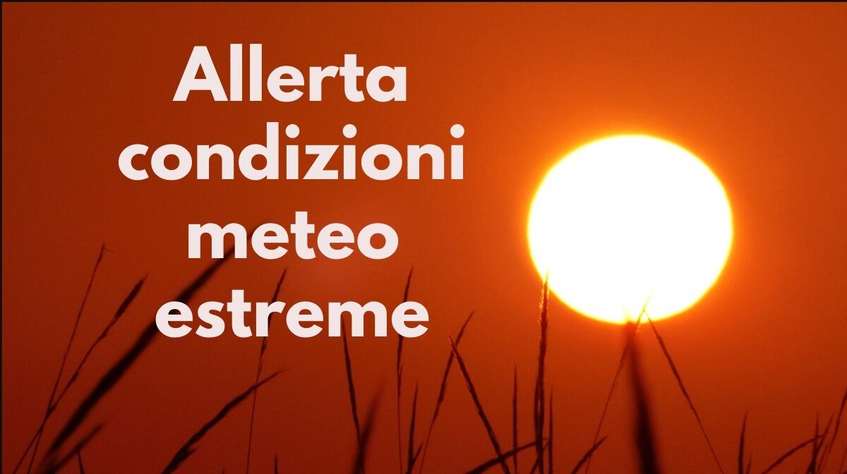 Allerta condizioni meteo estreme in Sicilia, allarme caldo eccessivo previsto per il prossimo weekend - 