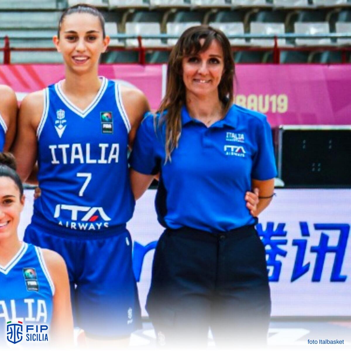 Coach Stabile nel team Nazionale U18F: Complimenti dal CR Sicilia - 