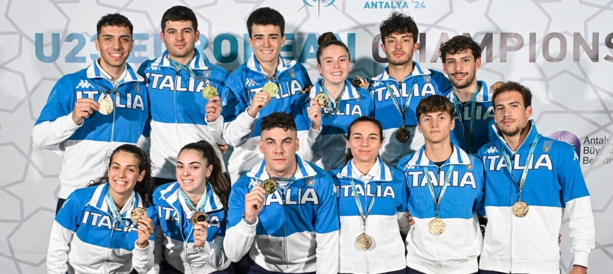 Tris d'oro per l'Italia ai Campionati Europei Under 23 a Antalya! - 