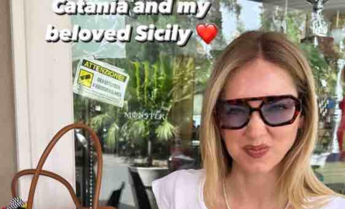 Chiara Ferragni in Sicilia, ecco il vero motivo del suo tour sull'isola - 