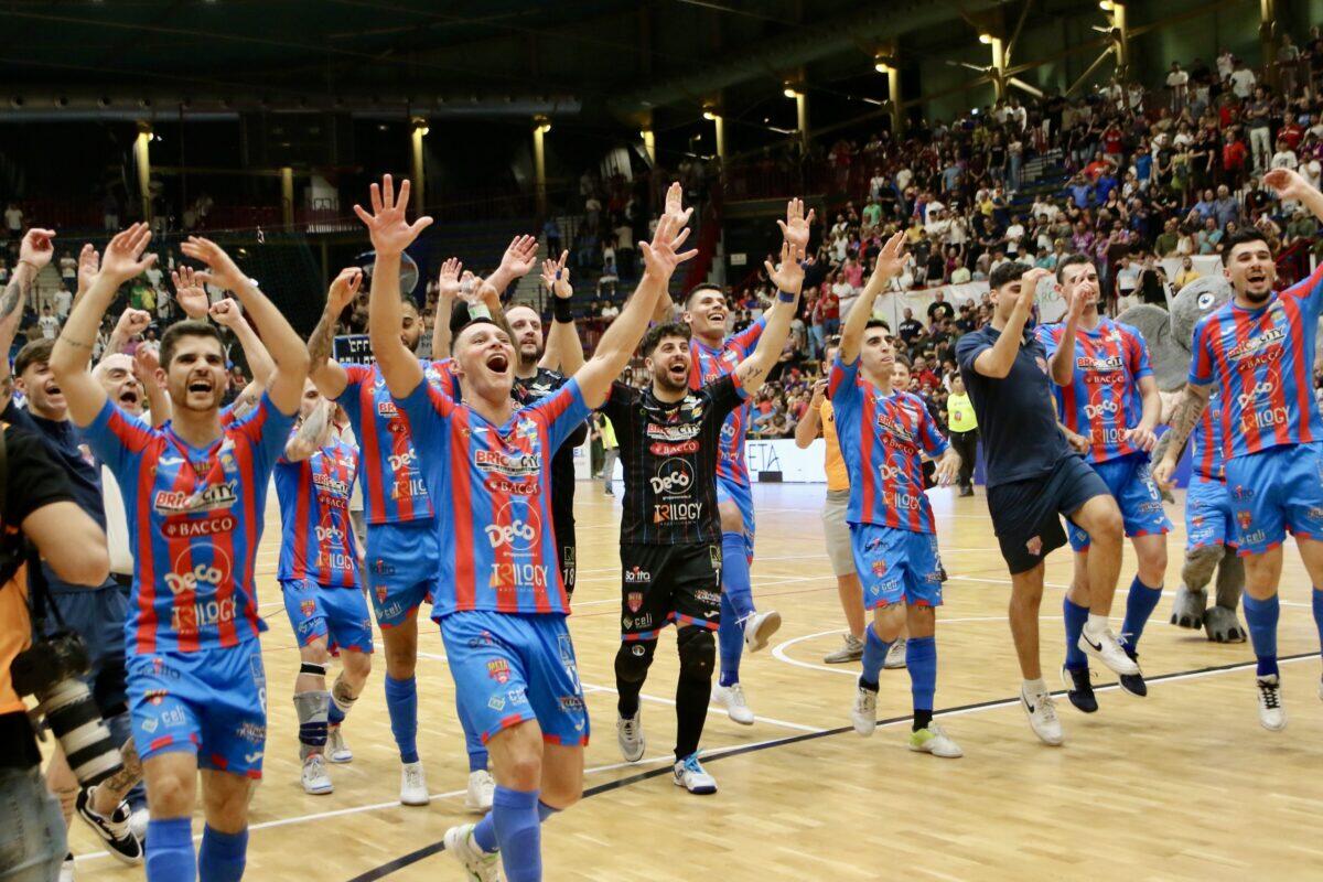 Meta Catania vince 2-1 contro Napoli e vola alla Gara 3 per lo scudetto - 