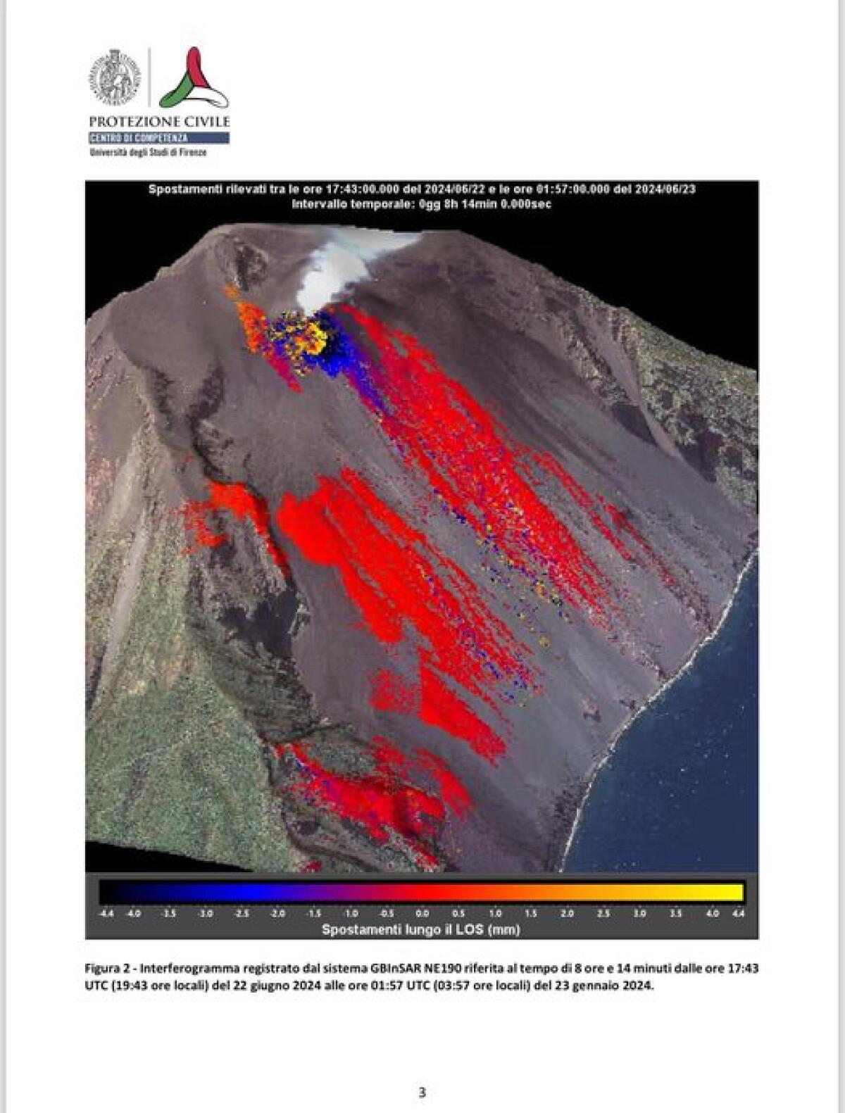 Intensificazione dell'attività vulcanica a Stromboli: passaggio ad allerta arancione - 