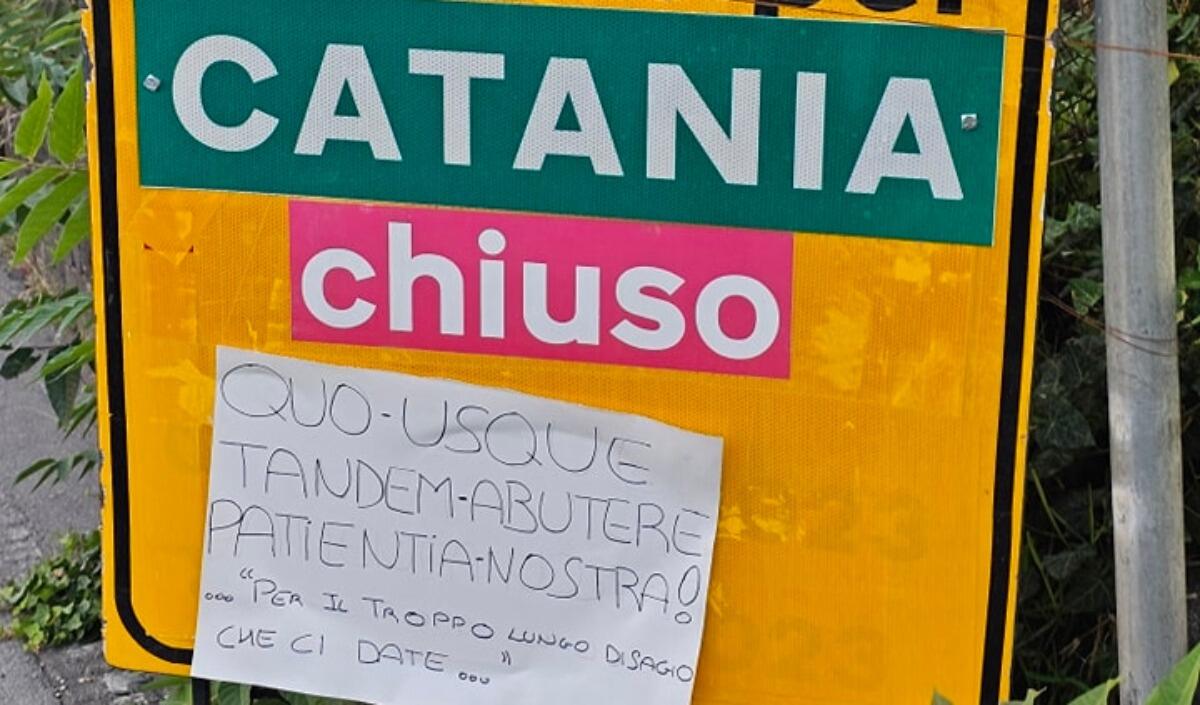 Lavori in corso a Catania, ecco la geniale risposta di un cittadino sull'eterna questione catanese - 