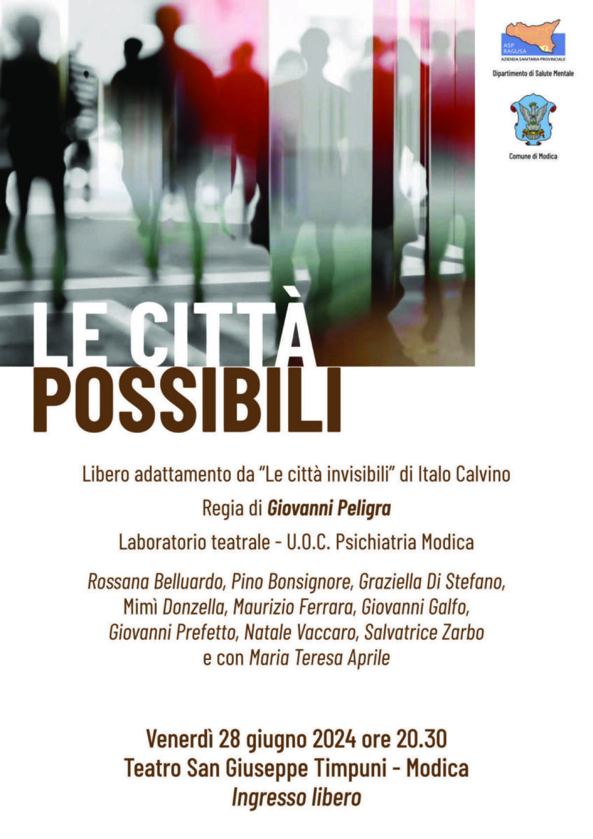 Modica e la Teatroterapia: Città Possibili - 