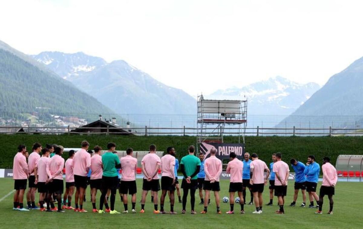 Intenso allenamento per il Palermo FC a Livigno - Report 16 luglio - 