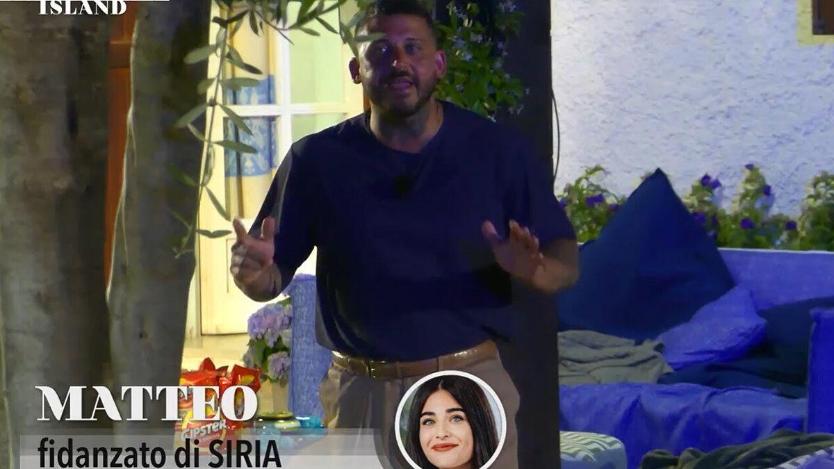 Temptation Island: Siria fa esplodere la rabbia di Matteo con una rivelazione shock - 
