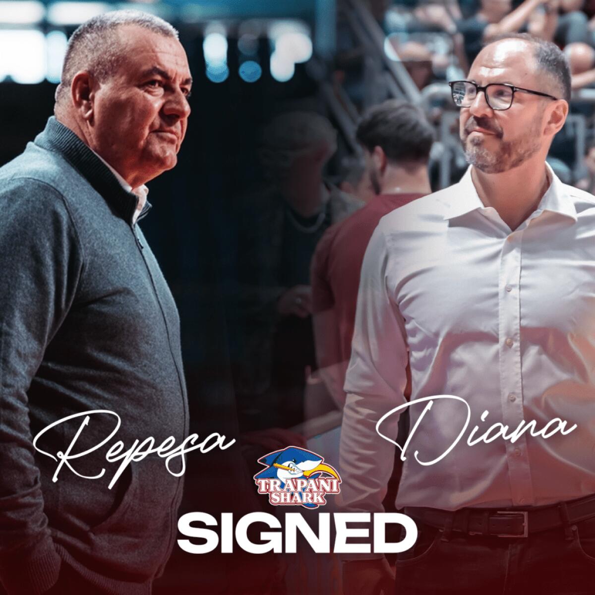 JASMIN REPESA NUOVO COACH DELLA SQUADRA DI BASKET TRAPANI SHARK - 