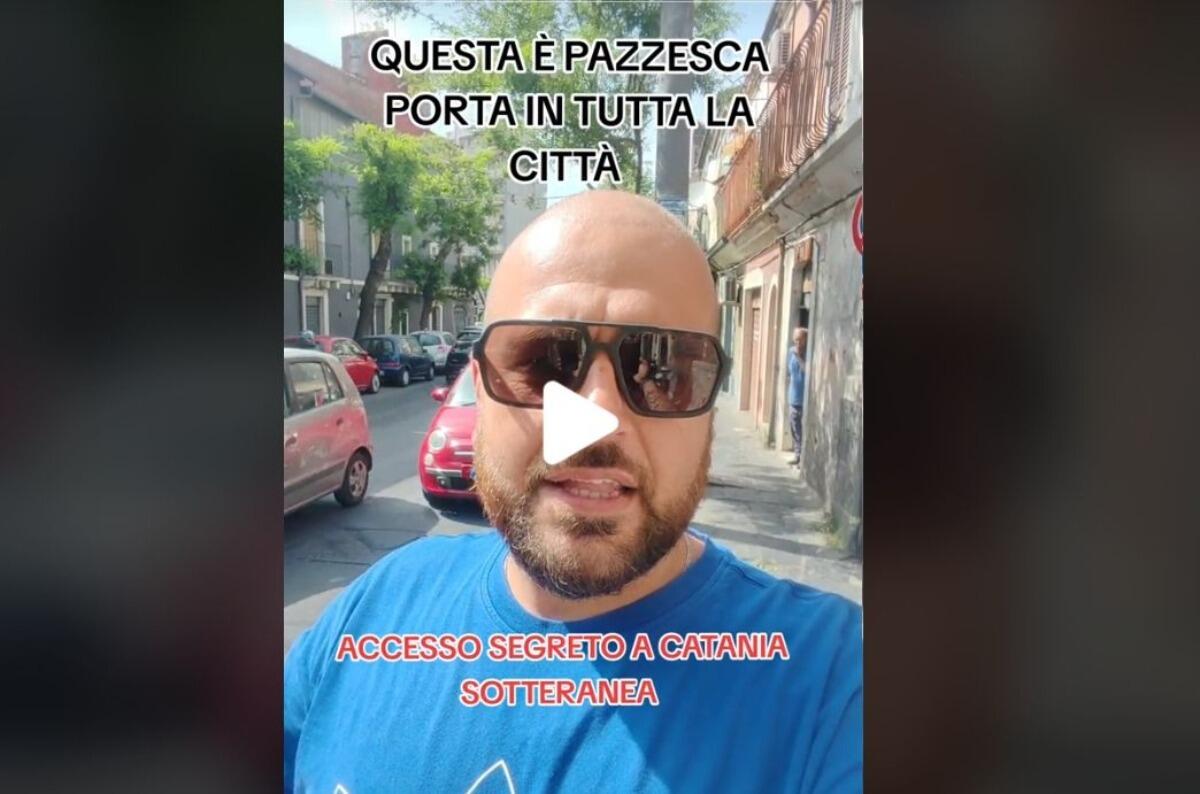 "È uno degli accessi a Catania sotterranea", ma solo pochi lo conoscono [VIDEO] - 