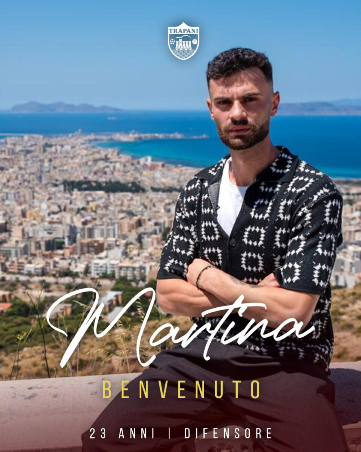 Alessandro Martina torna al Trapani: firma un contratto biennale. - 