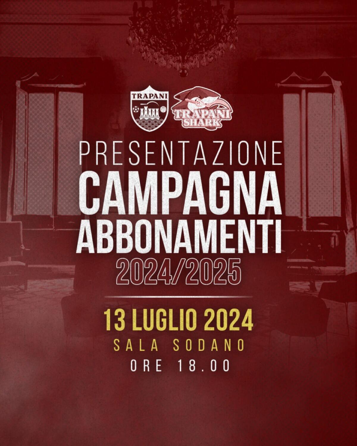 Presentazione stagione sportiva 2024/25: conferenza stampa del Trapani Calcio - 