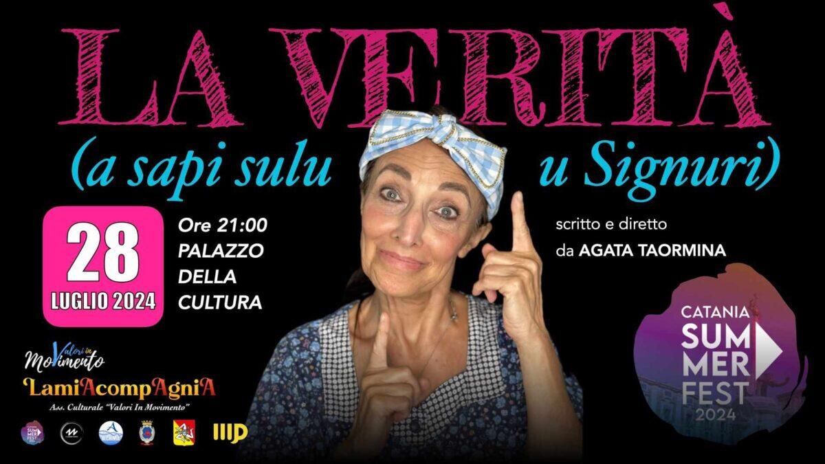 "La Verità (a sapi sulu u Signuri)", un'occasione preziosa per la comunità catanese - 