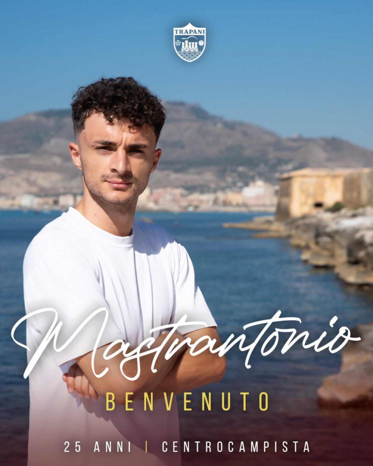 Ufficiale: Valerio Mastrantonio firma con il Trapani Calcio - 