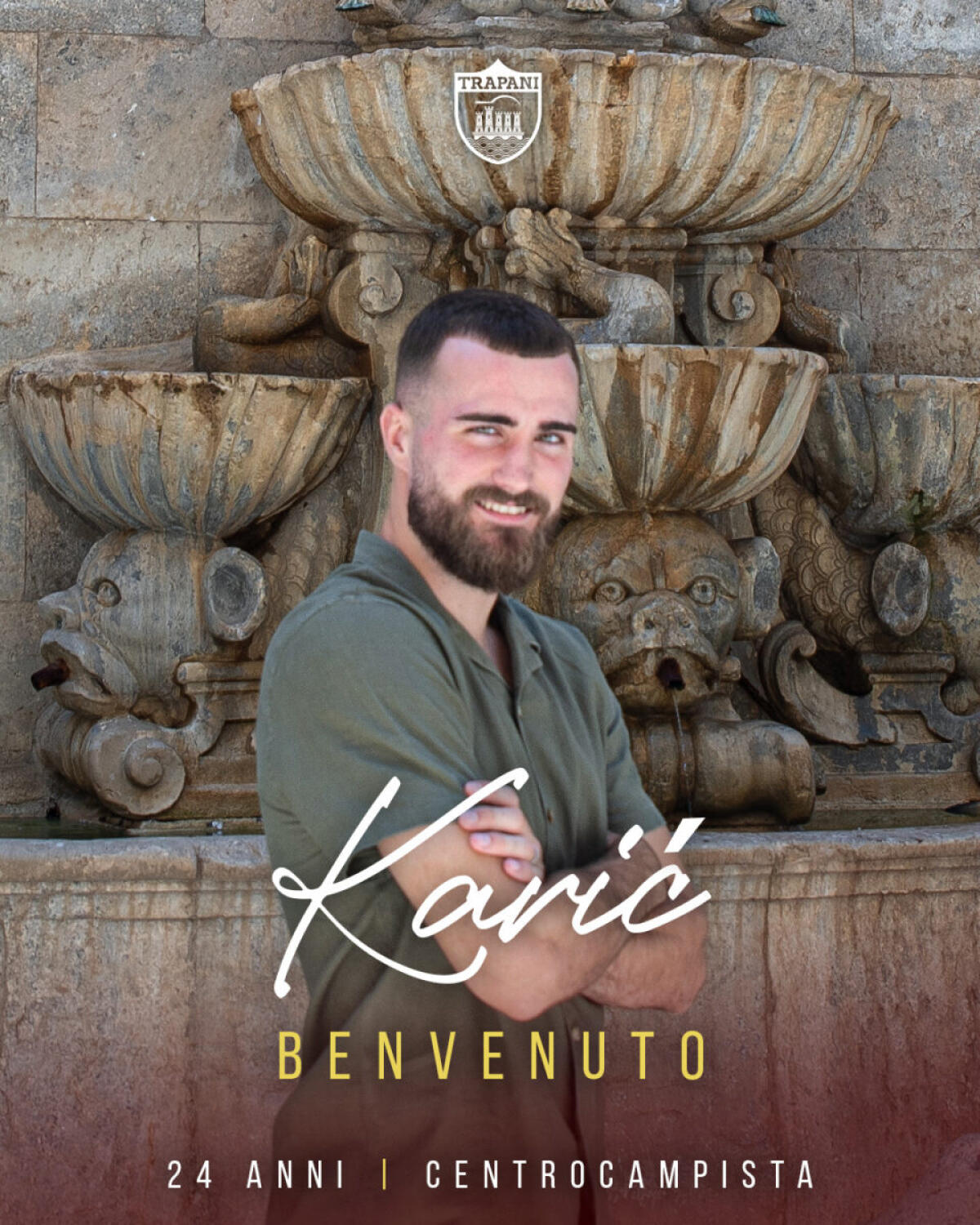 Nermin Karić: il nuovo rinforzo a centrocampo per il Trapani Calcio - 