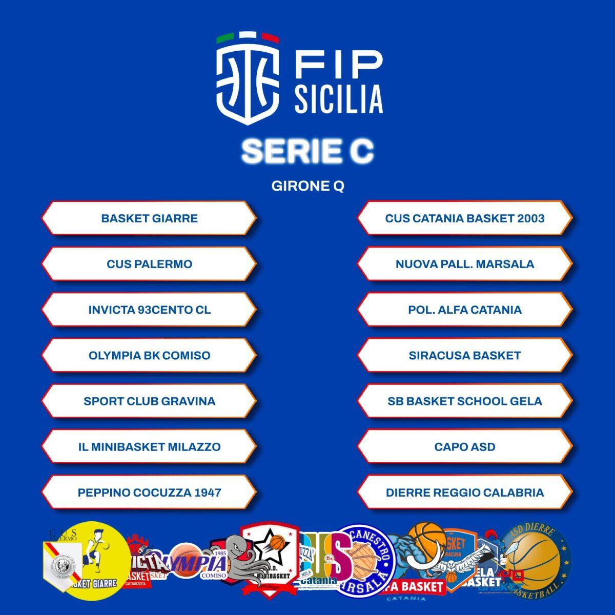 Presentate le 14 squadre del Girone Q di Serie C per la stagione 2024/2025 - 