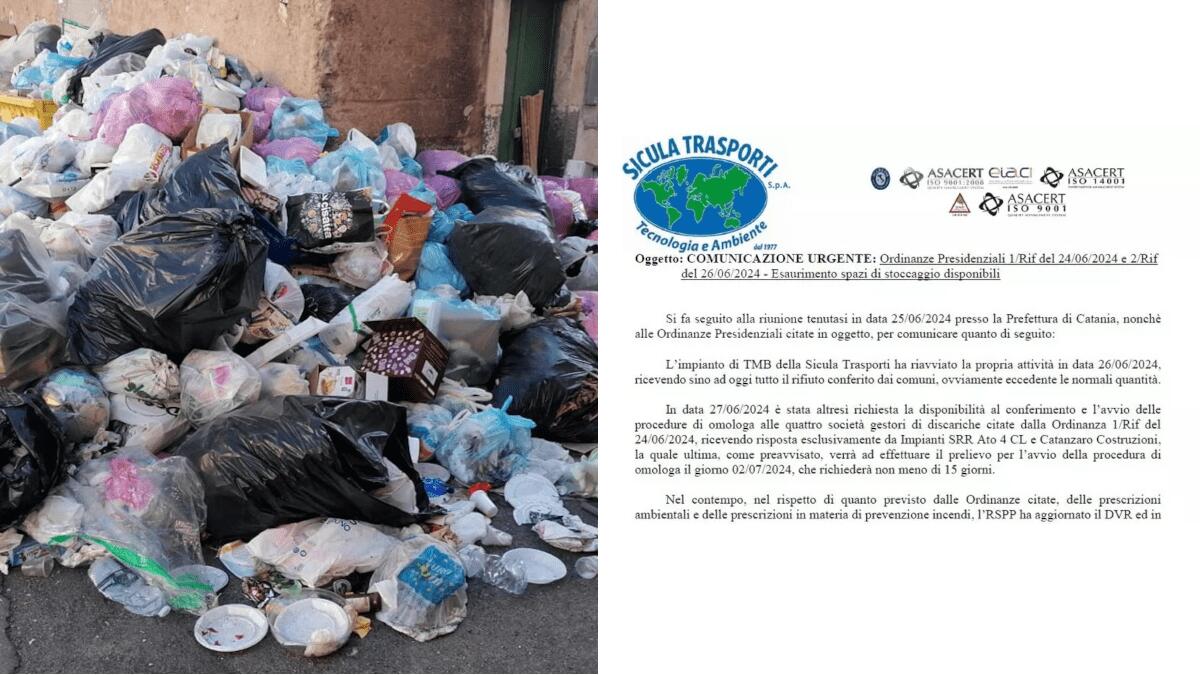 Emergenza Rifiuti in Sicilia: chiude nuovamente discarica Lentini, rischio sanitario a Catania - 