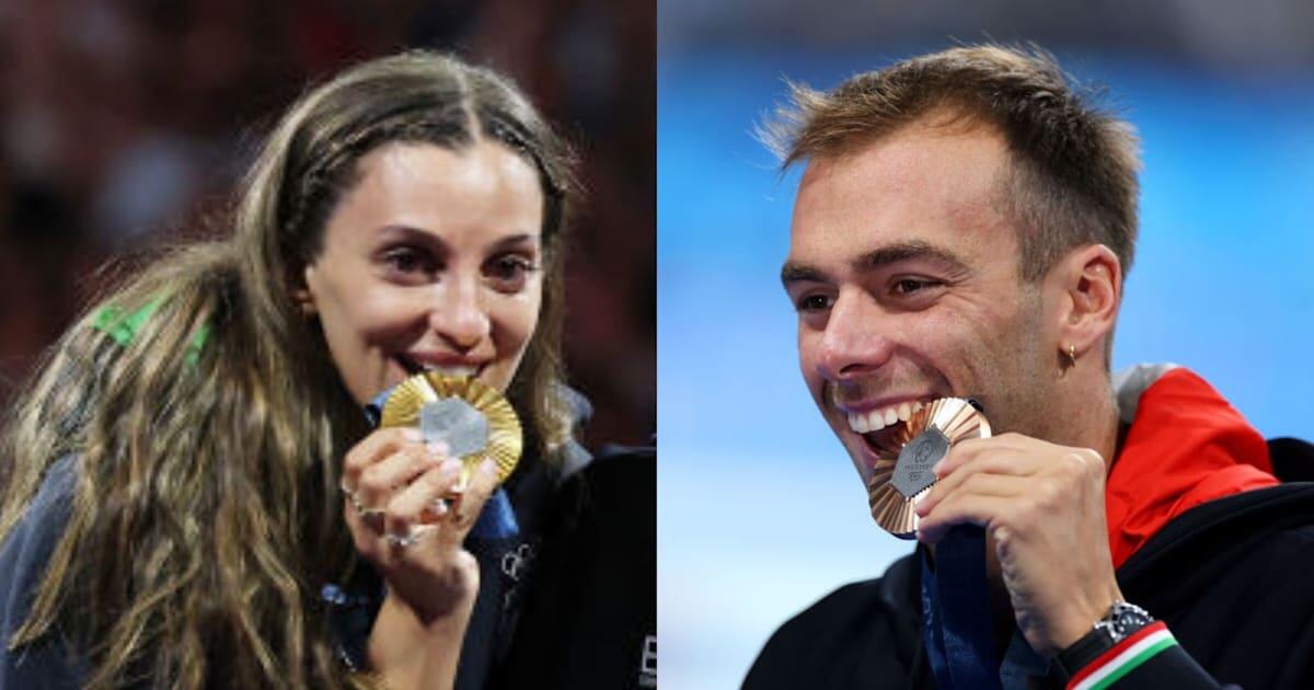 Due cuori, due medaglie: Paltrinieri e Fiamingo trionfano insieme sul podio di Parigi 2024 nella stessa notte! - 