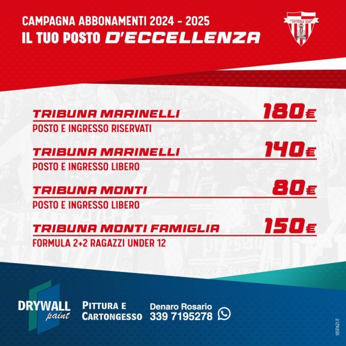 Abbonati e conquista il tuo posto d'Eccellenza per la stagione 2024/25! - 