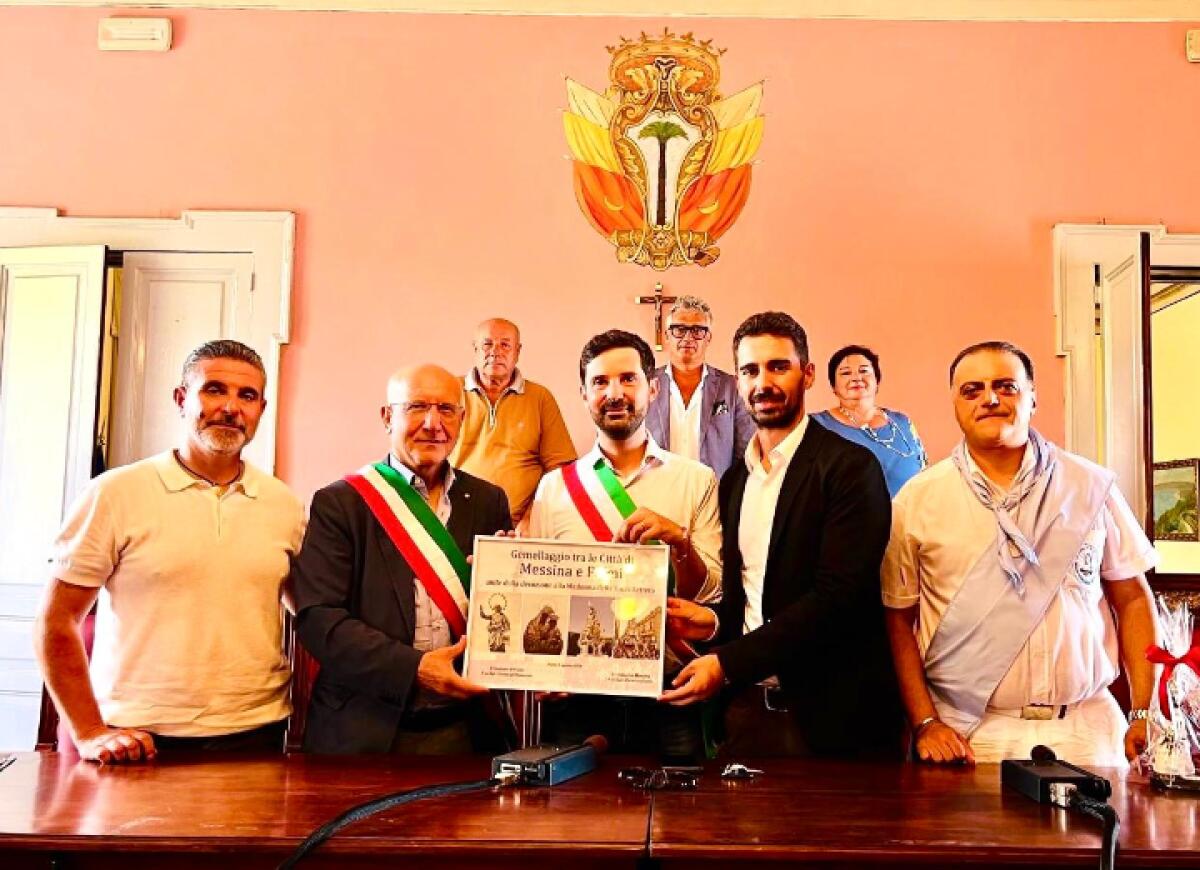 Domani a Palazzo Zanca si celebra il gemellaggio ufficiale tra Messina e Palmi! - 