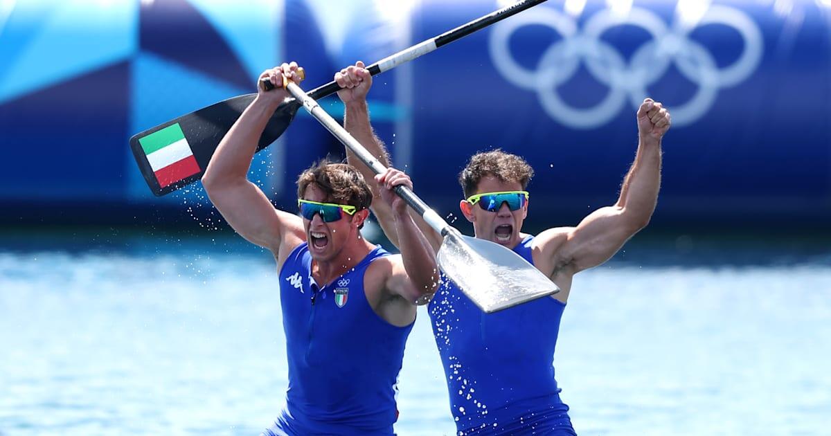 Canoa Sprint: Gabriele Casadei e Carlo Tacchini conquistano l'argento a Parigi 2024! - 