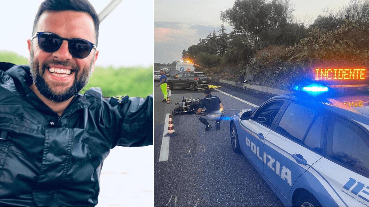 Bruno Arena non ce l’ha fatta: morto il motociclista nell’incidente stradale sull’A18 - 