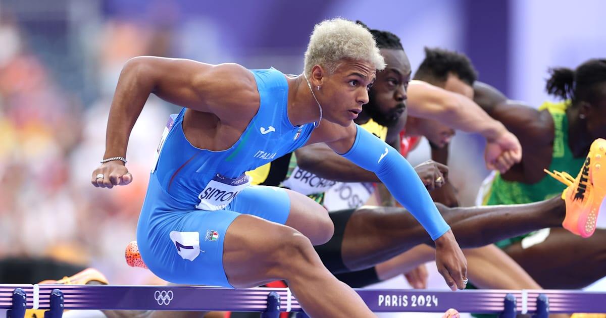 Lorenzo Simonelli fermo in semifinale nei 110m ostacoli a Parigi 2024: una grande avventura atletica si conclude! - 