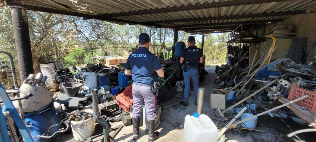 Auto officina illegale smascherata a Caltagirone: il gestore denunciato e multato! - 