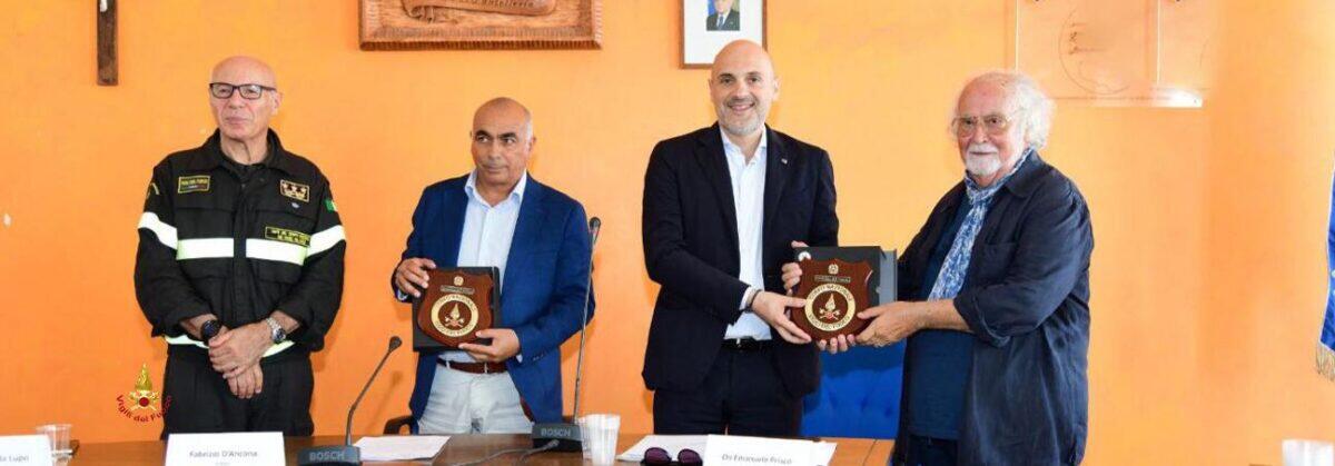 Pantelleria accoglie il Sottosegretario Prisco nella visita al presidio stagionale dei Vigili del fuoco - 