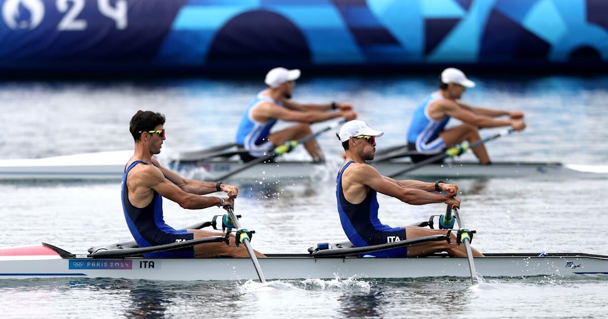 Canottaggio: Argento straordinario nel doppio pesi leggeri maschile a Parigi 2024! - 