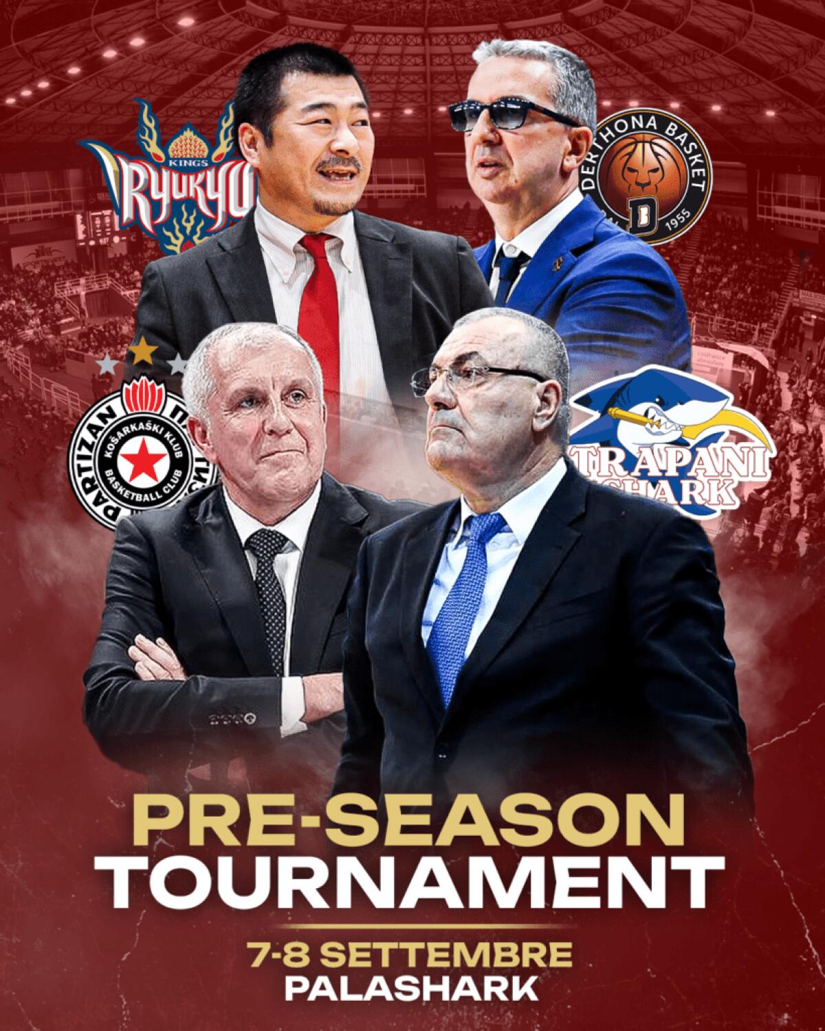 Scopri il Pre-Season Tournament al Pala Shark! - 