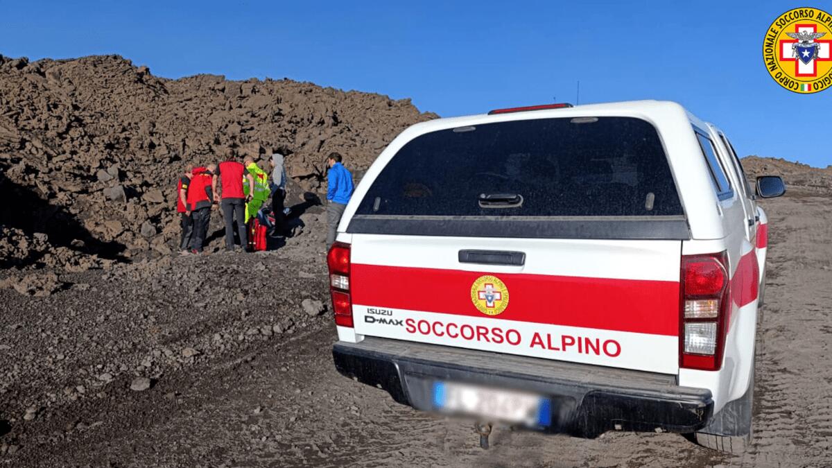 Malore per gli escursionisti sull’Etna: intervento del Soccorso Alpino - 