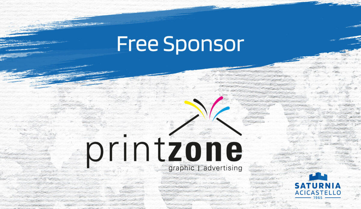 Printzone continua a sostenere la Cosedil Saturnia Acicastello per la Stagione 2024/25! - 